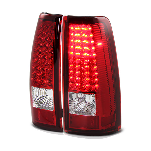 Rosso Red LED Tail Lights - Vipmotoz