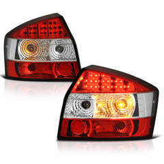 2002-2005 Audi A4 Rosso Red Tail Light