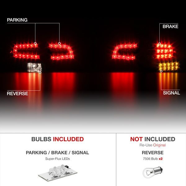 2005.5-2008 Audi A4 Smoked Tail Light