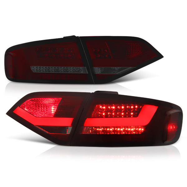 2009-2012 Audi A4 Rosso Burgundy Tail Light