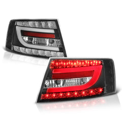 2005-2008 Audi C6 A6 Black Tail Light