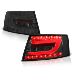 2005-2008 Audi C6 A6 Smoked Tail Light