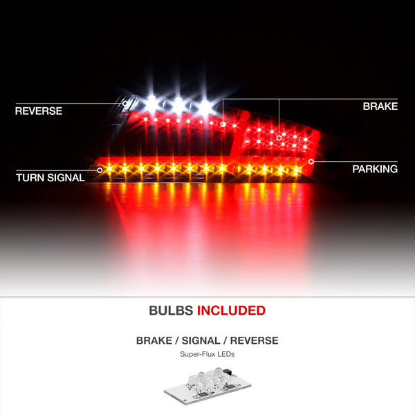 2008-2015 Audi TT Black Tail Light