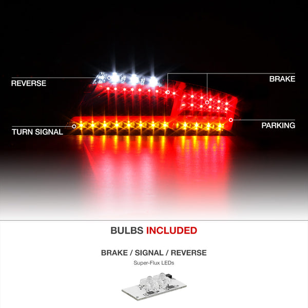 2008-2015 Audi TT Smoked Tail Light