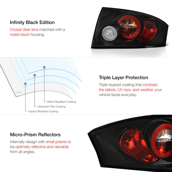 2000-2006 Audi TT Black Tail Light