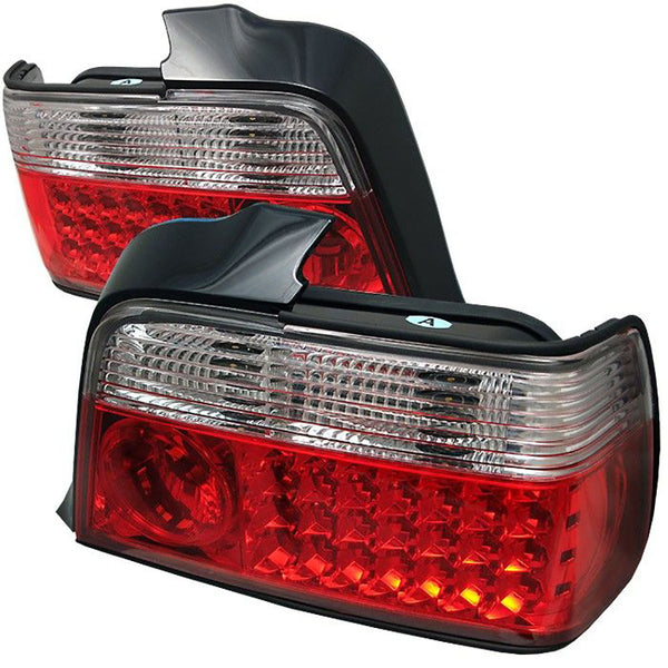 1992-1998 BMW E36 3-Series Rosso Red Tail Light