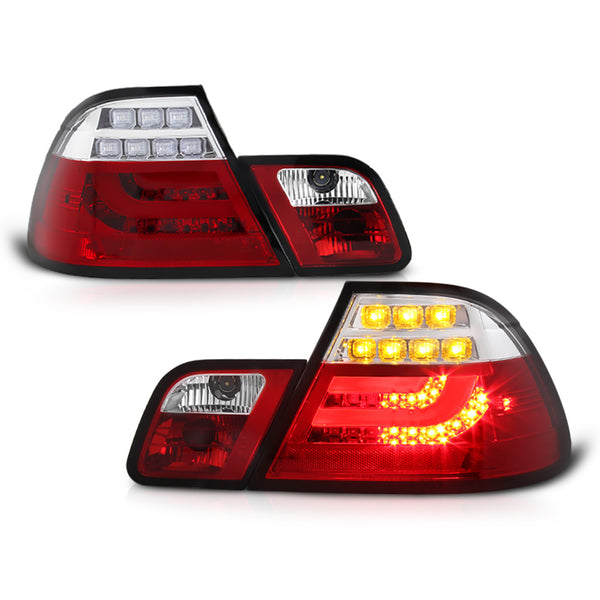 2000-2003 BMW E46 3-Series Red Tail Light