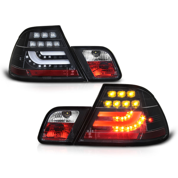 2003-2006 BMW E46 3-Series Black Tail Light