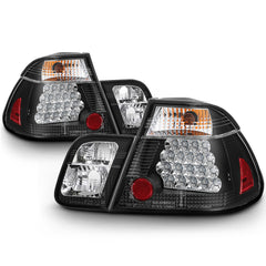 1999-2001 BMW E46 3-Series Black Tail Light