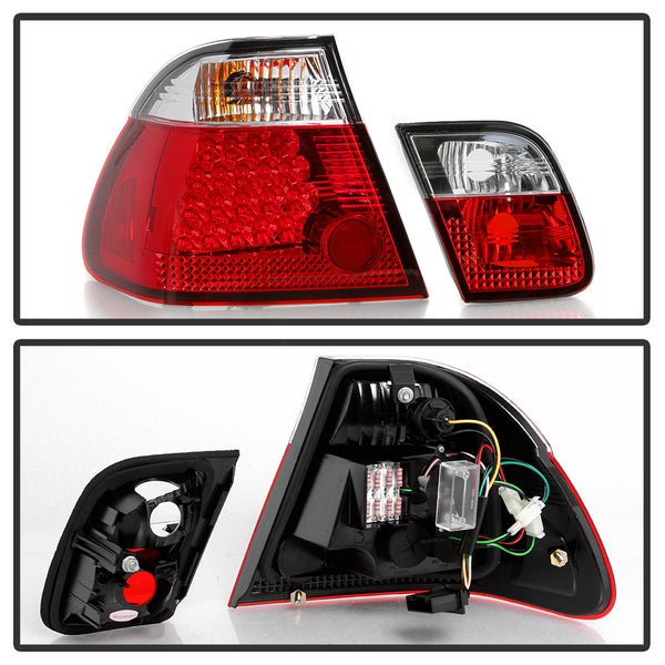 1999-2001 BMW E46 3-Series Rosso Red Tail Light