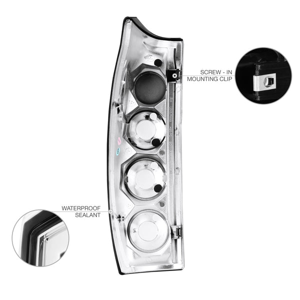 2002-2006 Chevrolet Avalanche 1500 | 2500 Chrome Tail Light