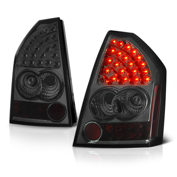 2005-2007 Chrysler 300 Smoked Tail Light