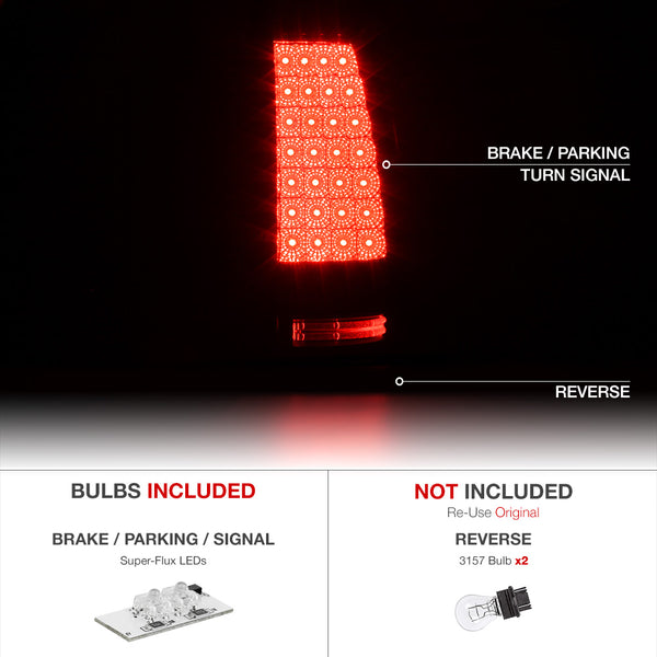 2003-2006 Chevrolet Silverado 1500 | 2500 | 3500 Sinister Black Tail Light
