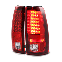 2003-2006 Chevrolet Silverado 1500 | 2500 | 3500 Rosso Red Tail Light