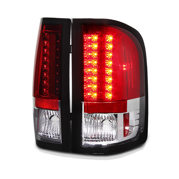 2007-2013 Chevrolet Silverado 1500 | 2500HD | 3500HD Rosso Red Tail Light