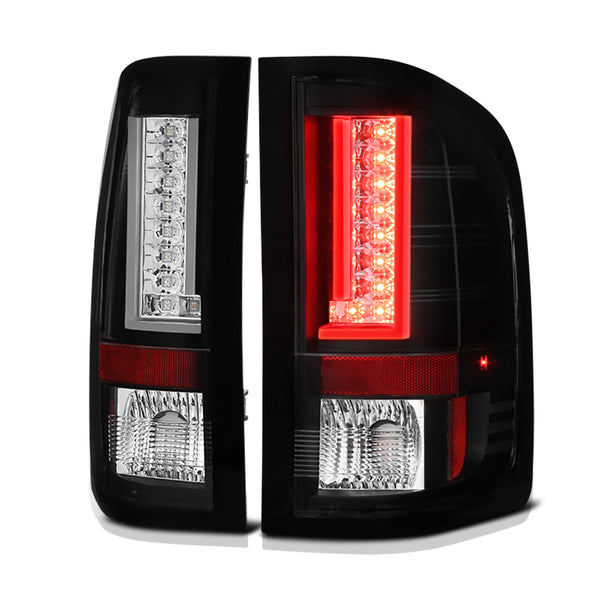 2007-2013 Chevrolet Silverado 1500 | 2500HD | 3500HD Black Tail Light