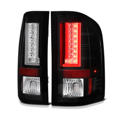 2007-2013 Chevrolet Silverado 1500 | 2500HD | 3500HD Black Tail Light