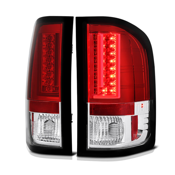 2007-2013 Chevrolet Silverado 1500 | 2500HD | 3500HD Rosso Red Tail Light