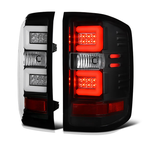2014-2016 Chevrolet Silverado 1500 Black Tail Light