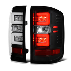 2014-2016 Chevrolet Silverado 1500 Black Tail Light