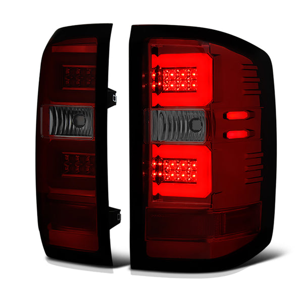 2014-2016 Chevrolet Silverado 1500 Red Tail Light
