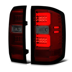 2014-2016 Chevrolet Silverado 1500 Red Tail Light