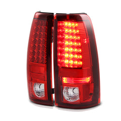 1999-2002 Chevrolet Silverado 1500 | 2500 | 3500 Rosso Red Tail Light