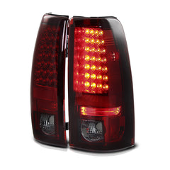 1999-2002 Chevrolet Silverado 1500 | 2500 | 3500 Rosso Burgundy Tail Light