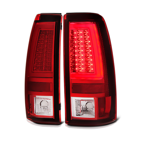 1999-2002 Chevrolet Silverado 1500 | 2500 | 3500 Rosso Red Tail Light