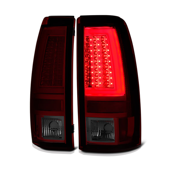 1999-2002 Chevrolet Silverado 1500 | 2500 | 3500 Rosso Burgundy Tail Light