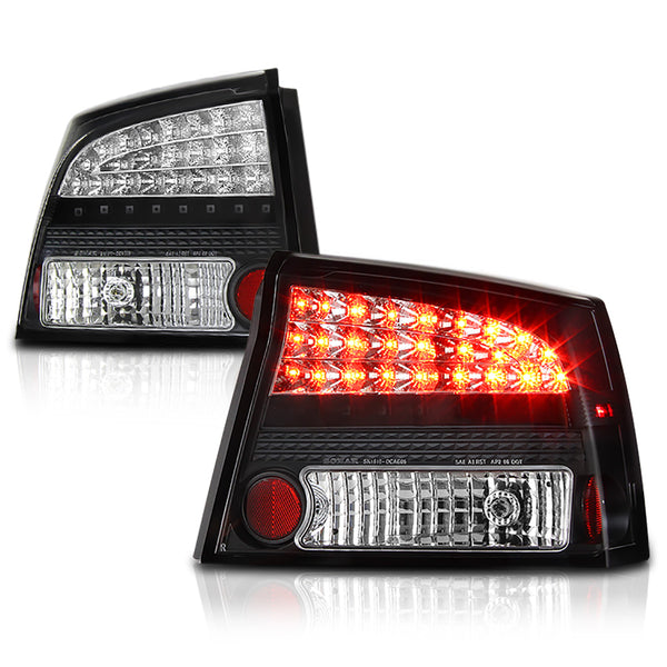 2009-2010 Dodge Charger Black Tail Light