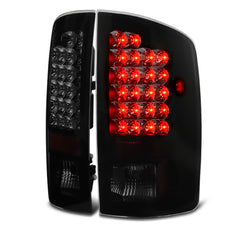 2007-2008 Dodge RAM 1500 Sinister Black Tail Light