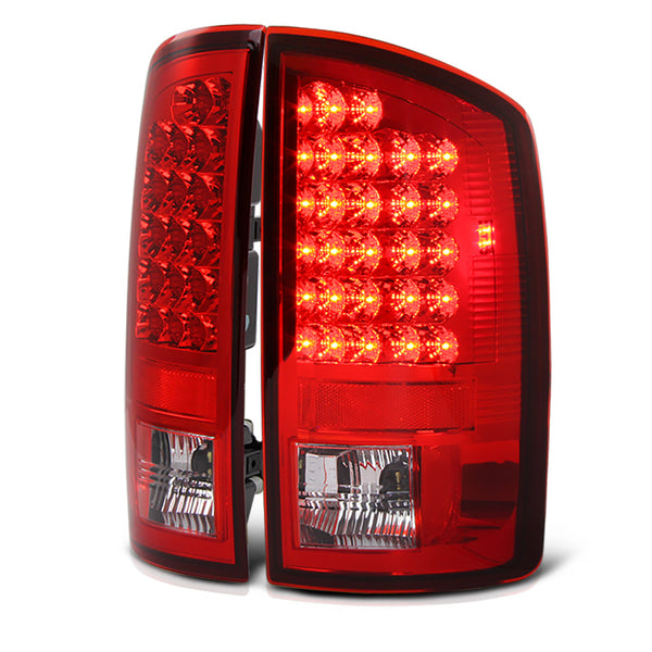 2007-2008 Dodge RAM 1500 Rosso Red Tail Light