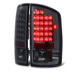 2007-2008 Dodge RAM 1500 Smoked Tail Light