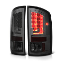 2007-2008 Dodge RAM 1500 Smoked Tail Light