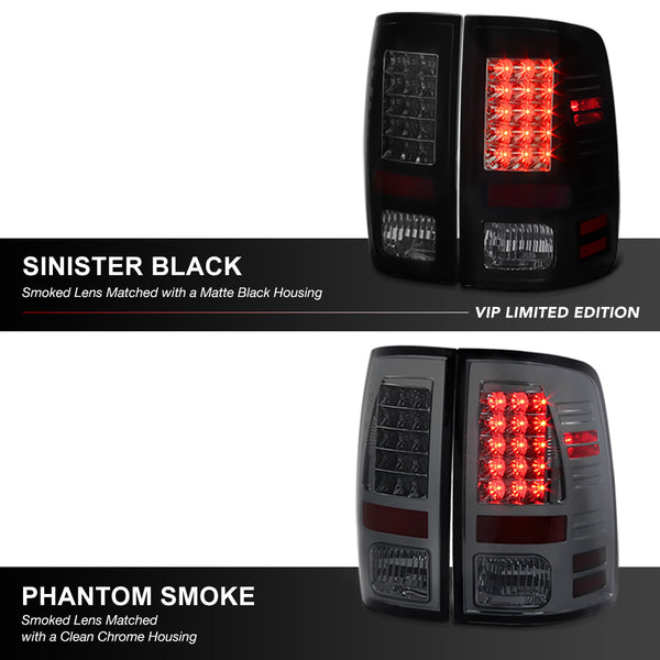 2013-2017 Dodge RAM 1500 | 2500 | 3500 Sinister Black Tail Light