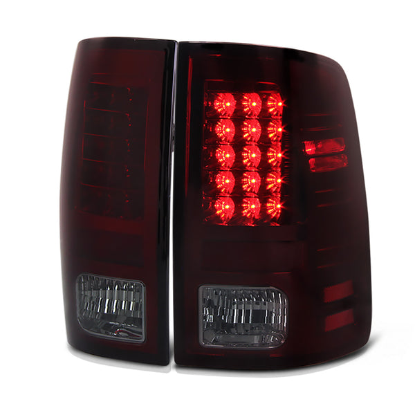 2013-2017 Dodge RAM 1500 | 2500 | 3500 Rosso Burgundy Tail Light