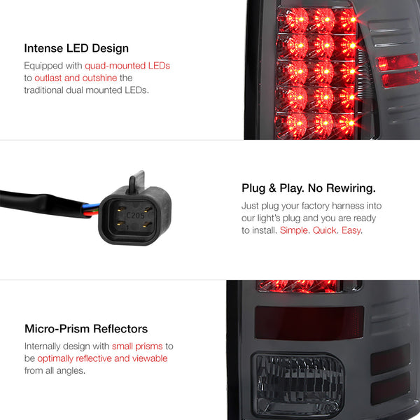 2013-2017 Dodge RAM 1500 | 2500 | 3500 Smoked Tail Light