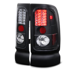 1994-2001 Dodge RAM 1500 Black Tail Light