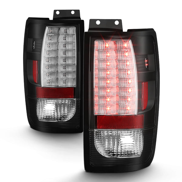 1997-2002 Ford Expedition Black Tail Light