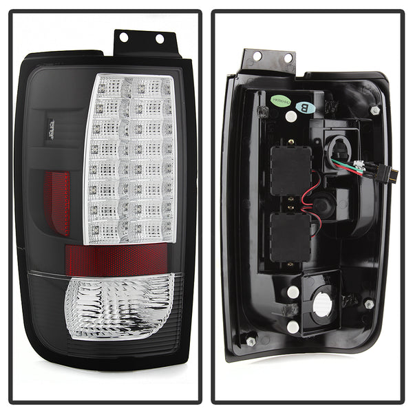 1997-2002 Ford Expedition Black Tail Light