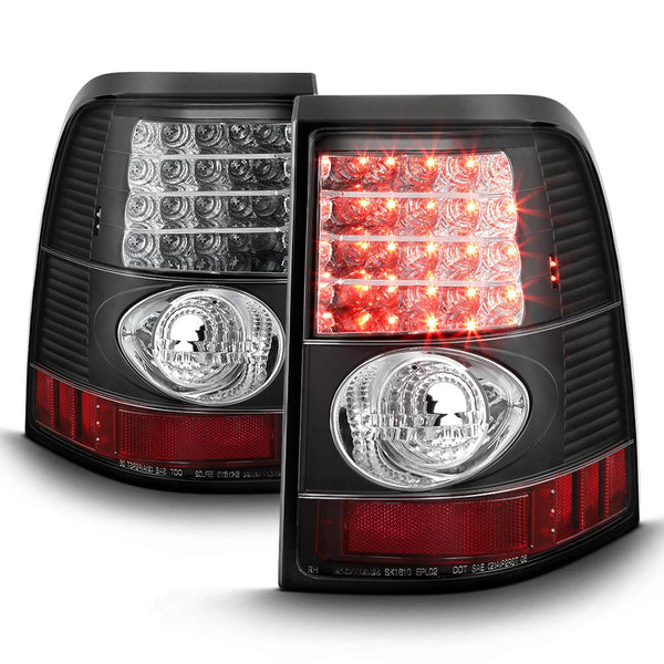 2002-2005 Ford Explorer Black Tail Light
