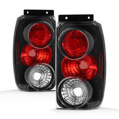 1995-1997 Ford Explorer Black Tail Light
