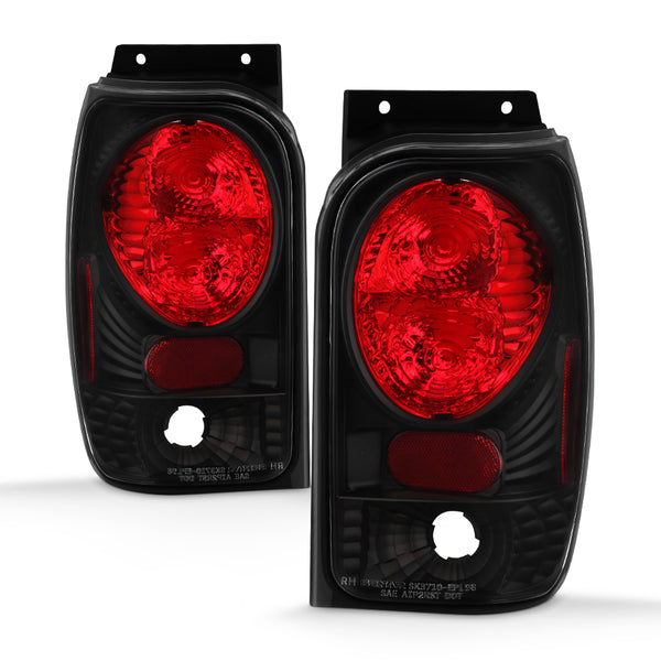 1998-2001 Ford Explorer Black Tail Light