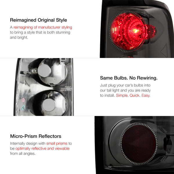 2004-2008 Ford F-150 Smoked Tail Light