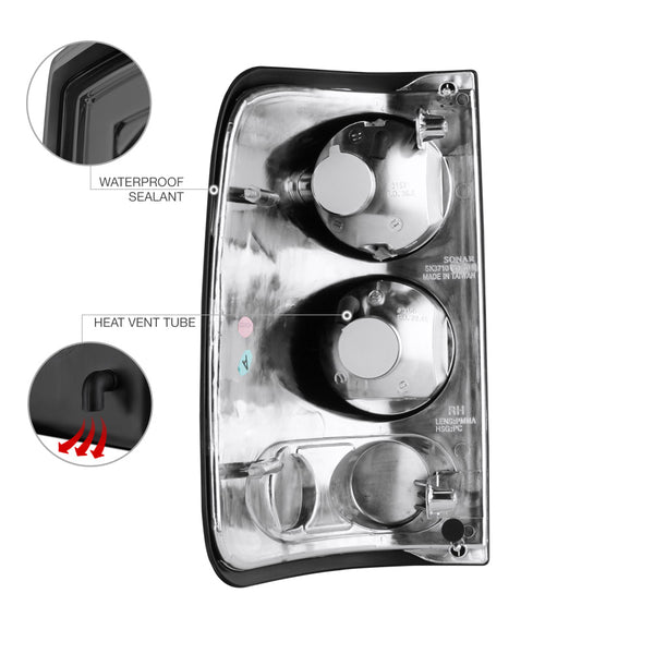 2004-2008 Ford F-150 Smoked Tail Light