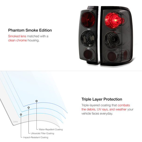 2004-2008 Ford F-150 Smoked Tail Light