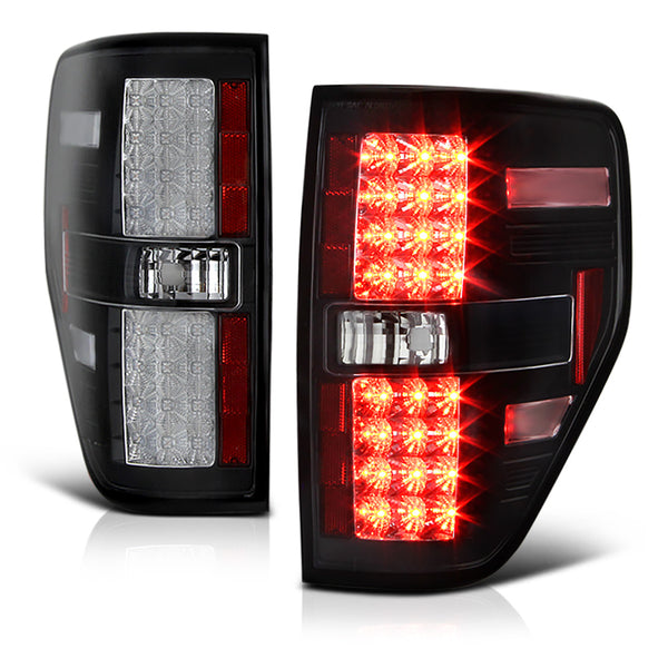 2009-2014 Ford F-150 Black Tail Light