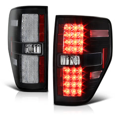 2009-2014 Ford F-150 Black Tail Light