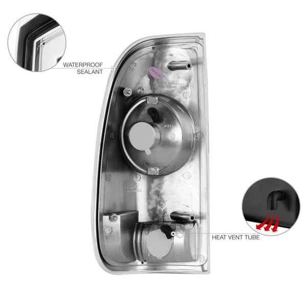1997-2003 Ford F-150 Chrome Tail Light